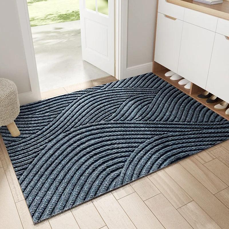 Geometrische PVC-deurmat