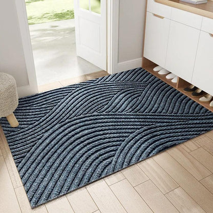 Geometrische PVC-deurmat