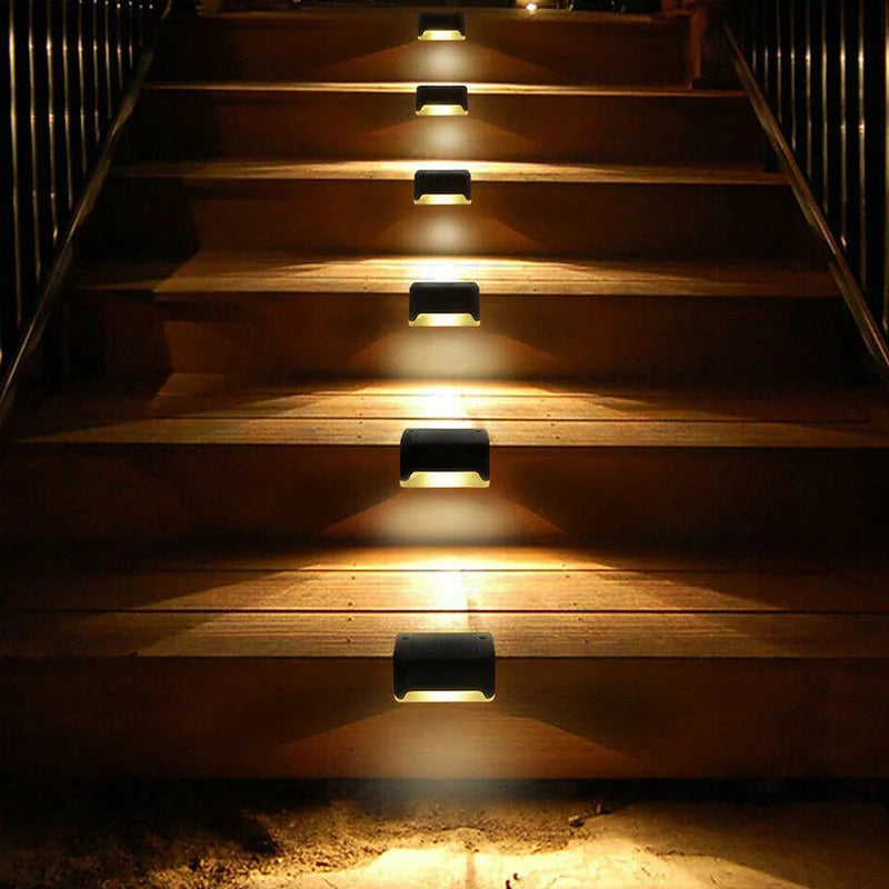 LED Zonverlichte Traplichten