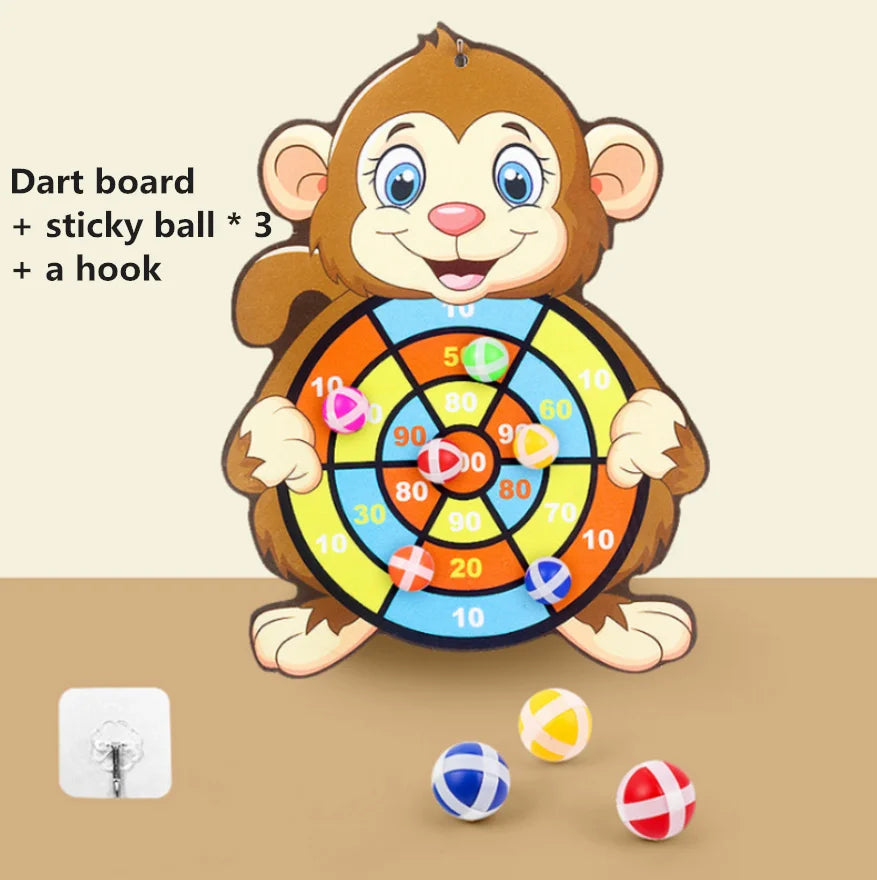Dartbord met klittenband