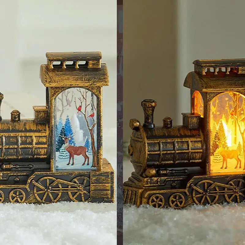 Kerst Snow Globe Lantaarn