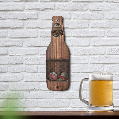 Muur Bieropener Met Vangbak