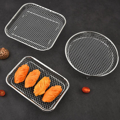 3 stuks Stapelbare Airfryer Grills