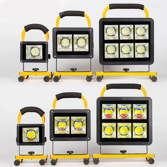 Oplaadbare draagbare LED-schijnwerper