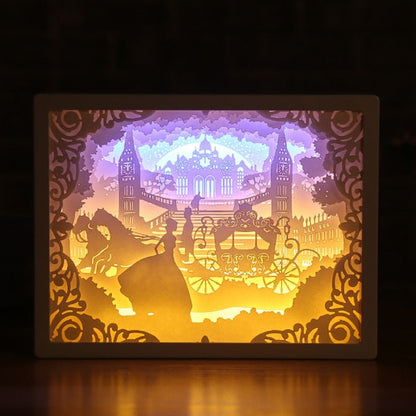 Magische 3D Papercut Lamp