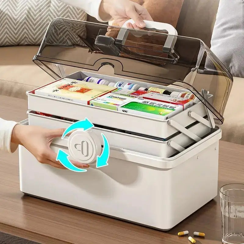 Medicijnbox met Grote Capaciteit