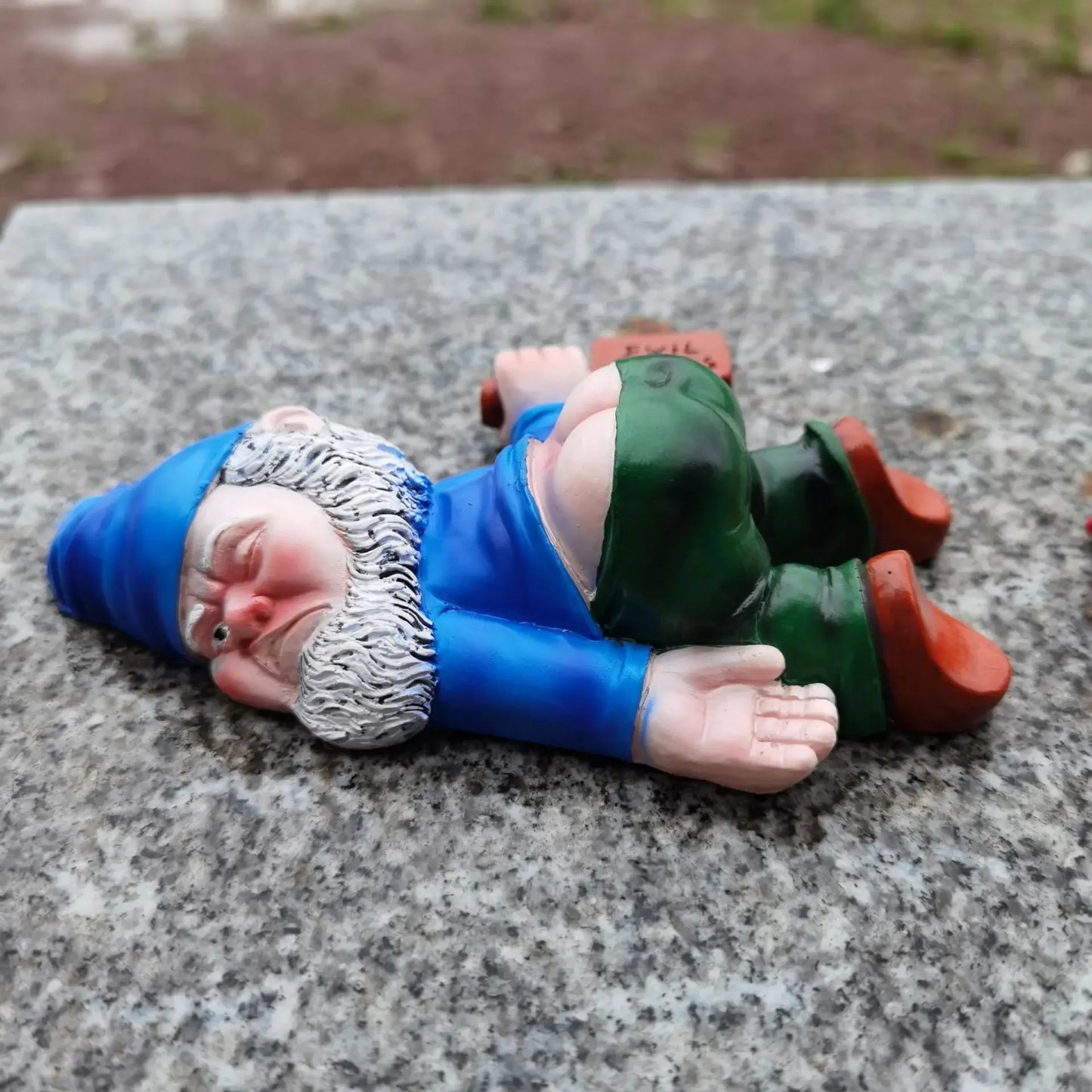 Dronken Tuinkabouters Grappige Decoratie Weerbestendig Resin