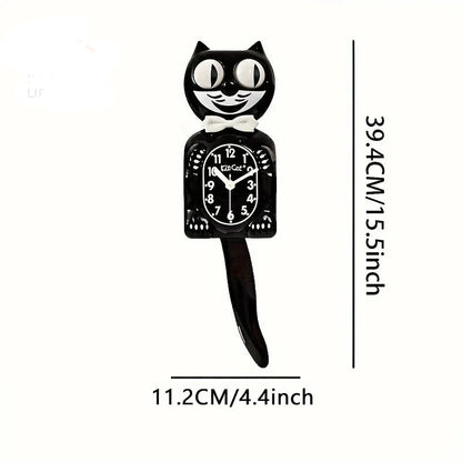 Pendulum Retro Kat Klok