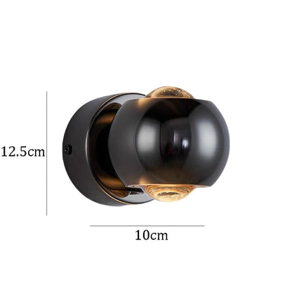 Messing LED Wandlamp