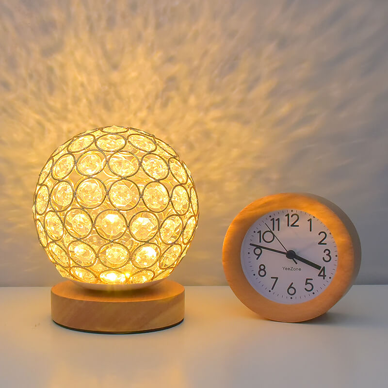 Stijlvolle Crystal LED Tafellamp