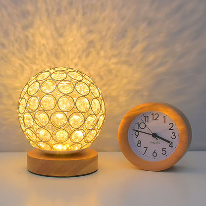 Stijlvolle Crystal LED Tafellamp
