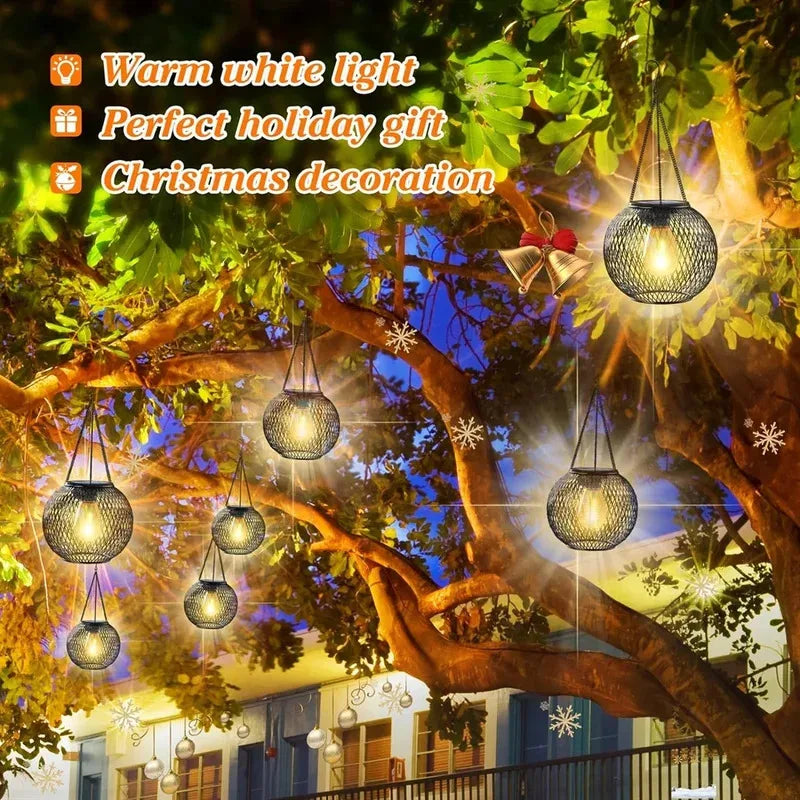 Ortiny Solar Lantaarn Buiten Sfeerverlichting