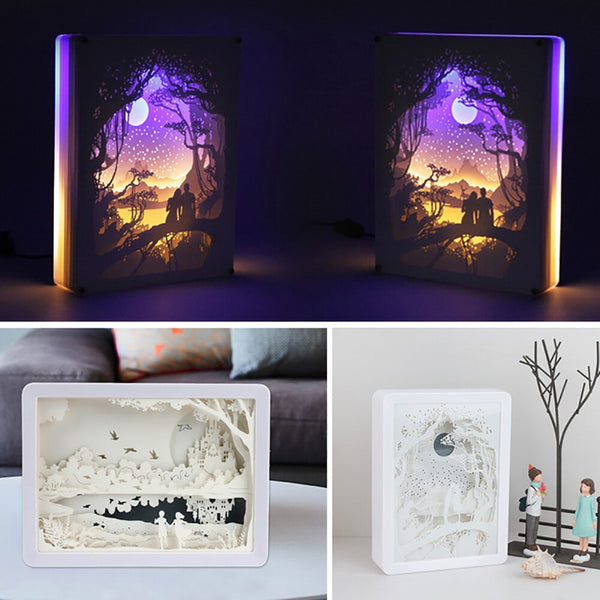 Magische 3D Papercut Lamp