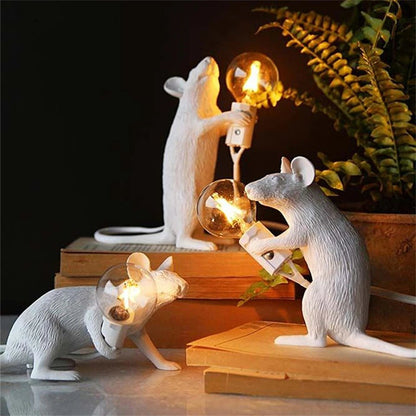 LED tafellampen hars dier rat muis tafellampen