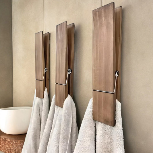 Reusachtige Houten Knijper Clothespin