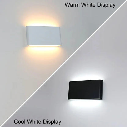 12W LED Wandlamp Nordic Stijl – Waterdicht voor Tuin, Balkon, Slaapkamer & Hal