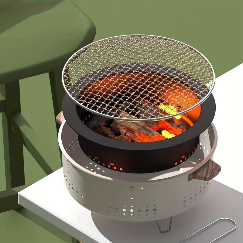 Rookvrije Draagbare Grill