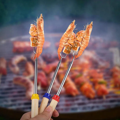 Uitschuifbare Marshmallow Barbecue Sticks