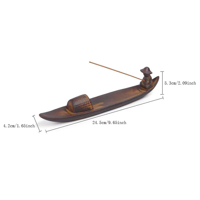 Rustieke Wierookbrander Decoratie
