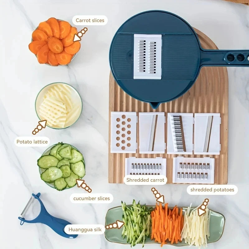9-in-1 Groente Slicer Set