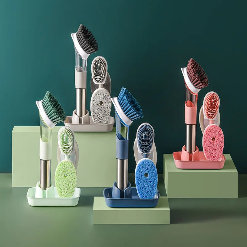 2-in-1 Keukenreinigingsborstel