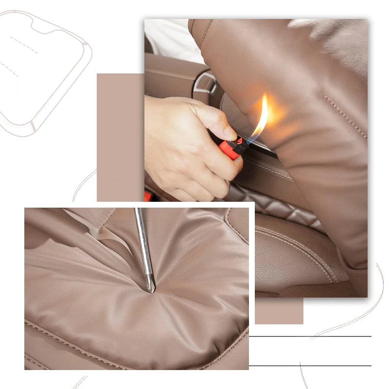 Stoere Universele Leren Autoset Beschermer
