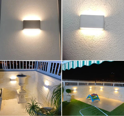 12W LED Wandlamp Nordic Stijl – Waterdicht voor Tuin, Balkon, Slaapkamer & Hal