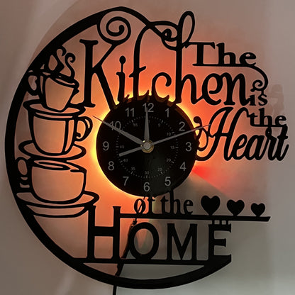 Retro Keuken Wandklok
