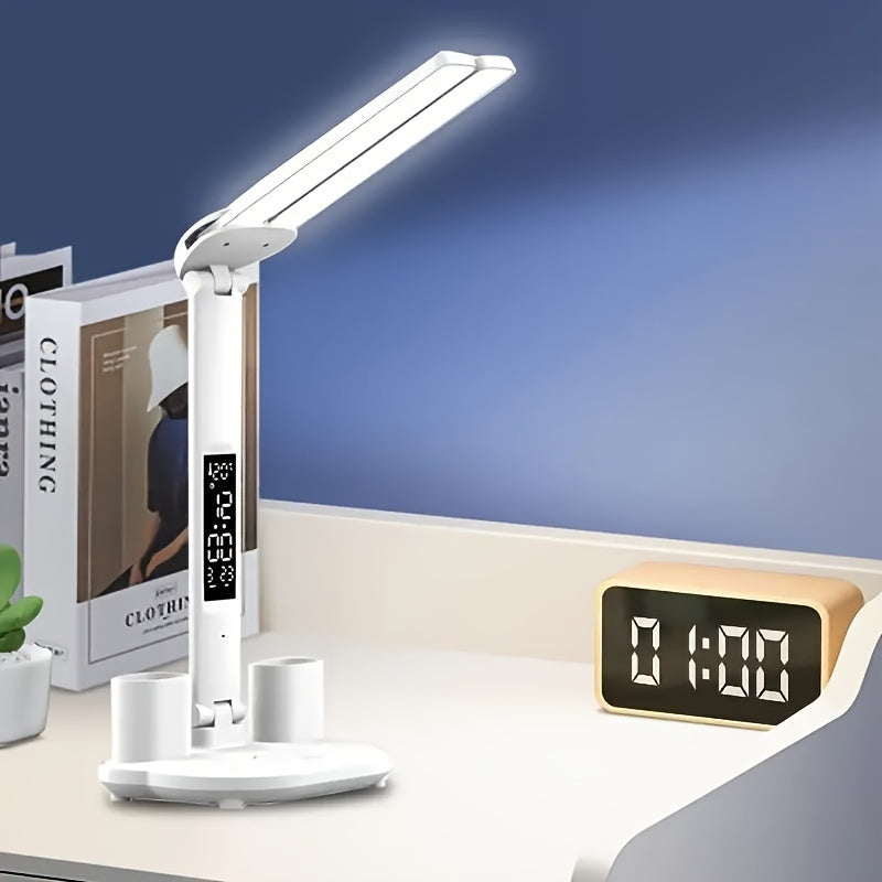 LED Klok USB Oplaadbaar 180 Draaibaar