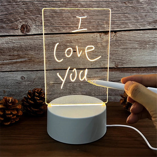 LED Erasable Message Board Bureaulamp