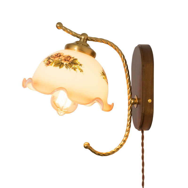 Franse Vintage Wandlamp