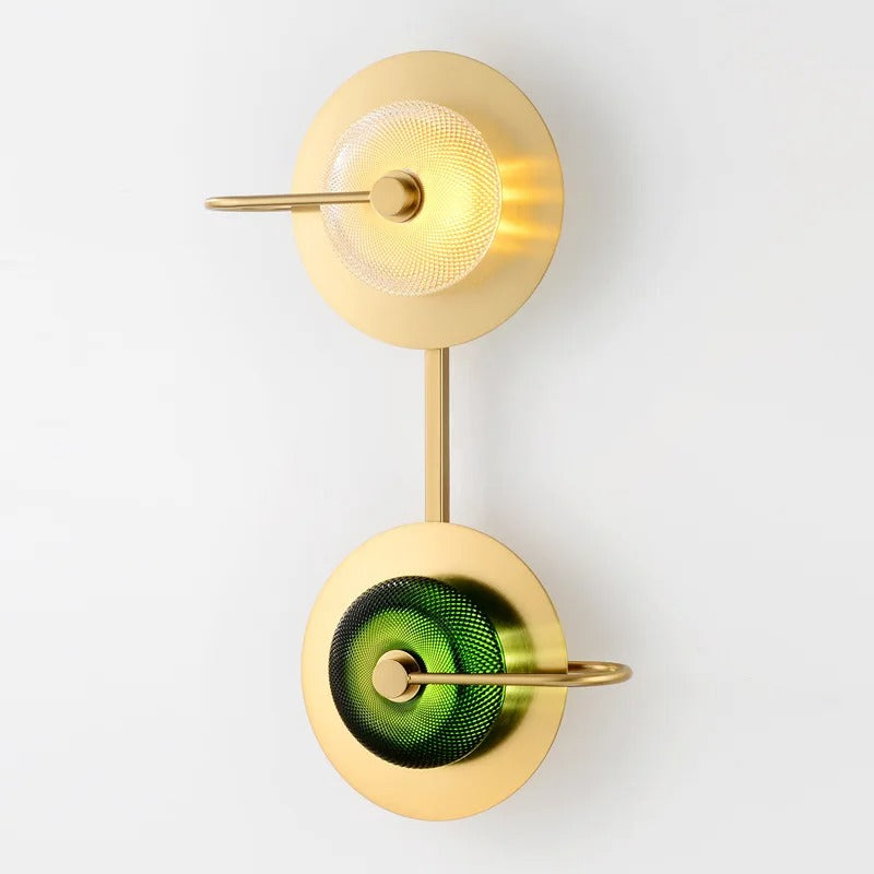 Scandinavisch Design Wandlamp Messing