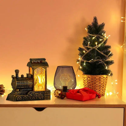 Kerst Snow Globe Lantaarn