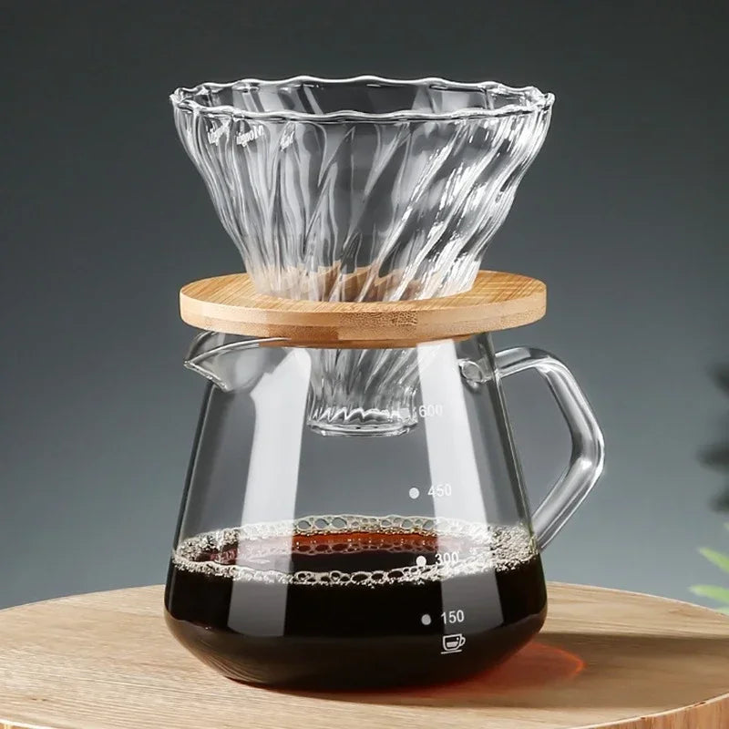 Glazen Pour-Over Drip Coffee Maker