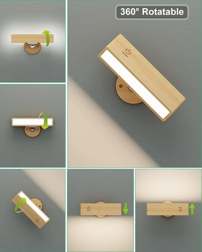 360° Draaibare Aanraakgevoelige Magnetische Lamp