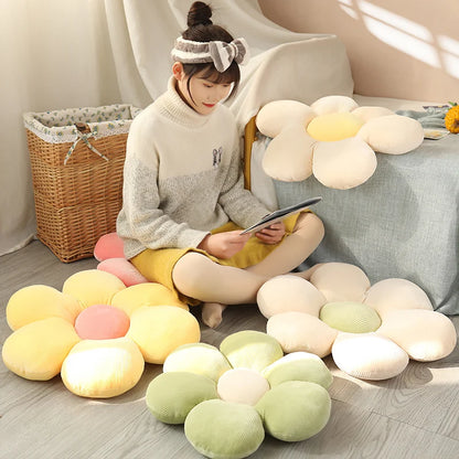 Comfortabele Daisy Petal Kussens Lendensteun Rugkussen