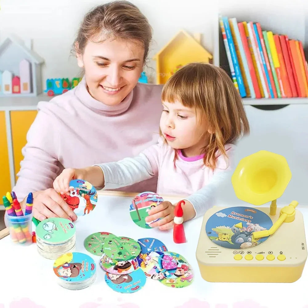Kinderen Verhaalgrammofoon Speler