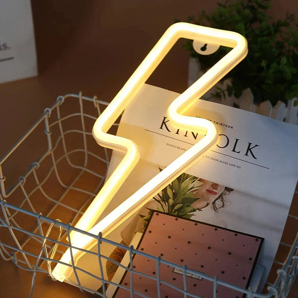 Bliksem Neon LED Lamp