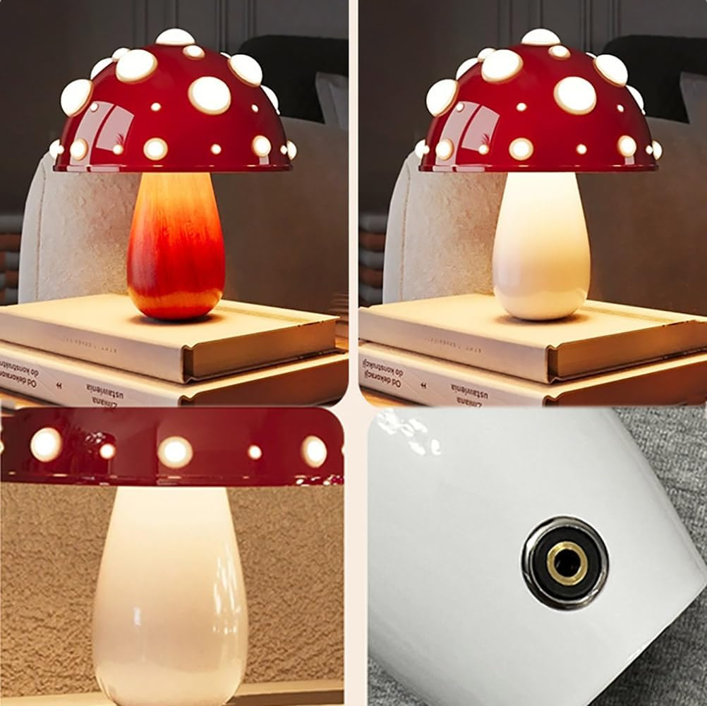 Retro Mushroom Tafellamp