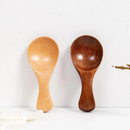 Houten Theelepels voor Specerijen