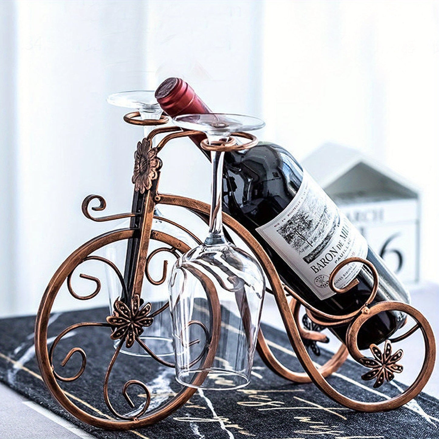 Retro Fiets Wijnrek
