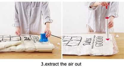 Ruimtebesparende Kledingzak