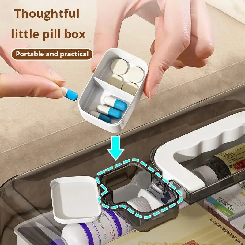 Medicijnbox met Grote Capaciteit