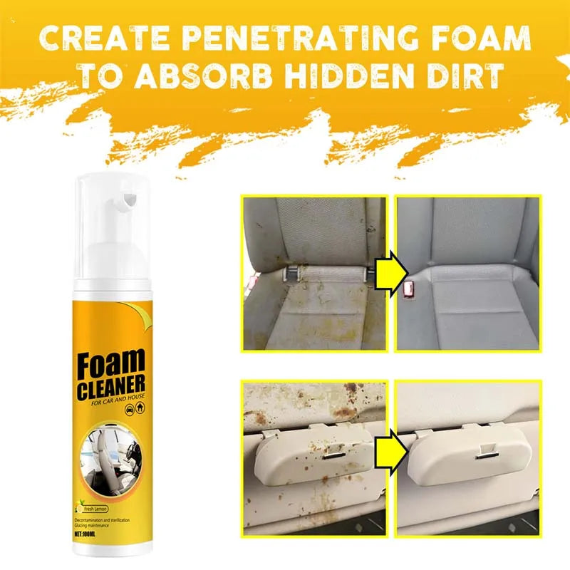 Schoonmaakspray voor Auto en Huis