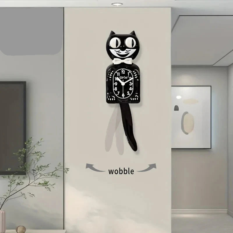 Pendulum Retro Kat Klok