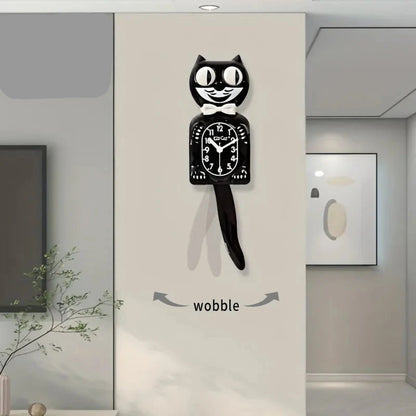 Pendulum Retro Kat Klok