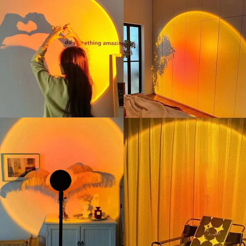 Zonsondergang Projector Lamp