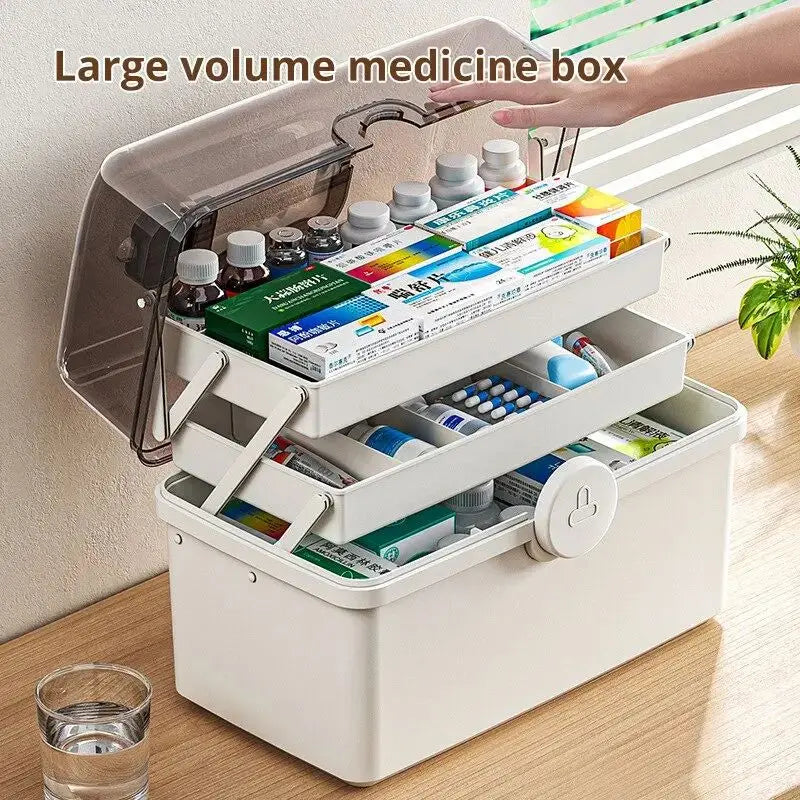 Medicijnbox met Grote Capaciteit