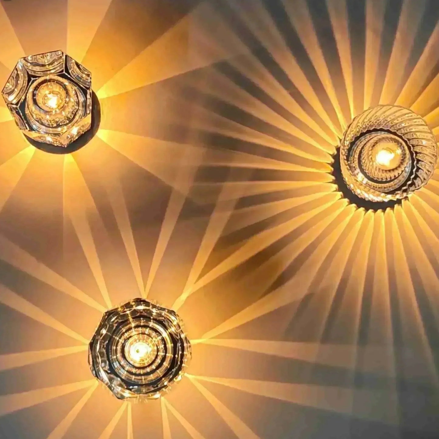 Kristallen Diamanten Lamp