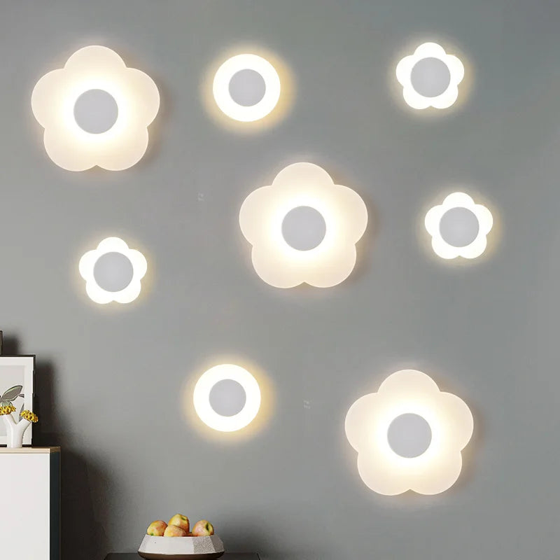 Sneeuwbloem Wandlamp